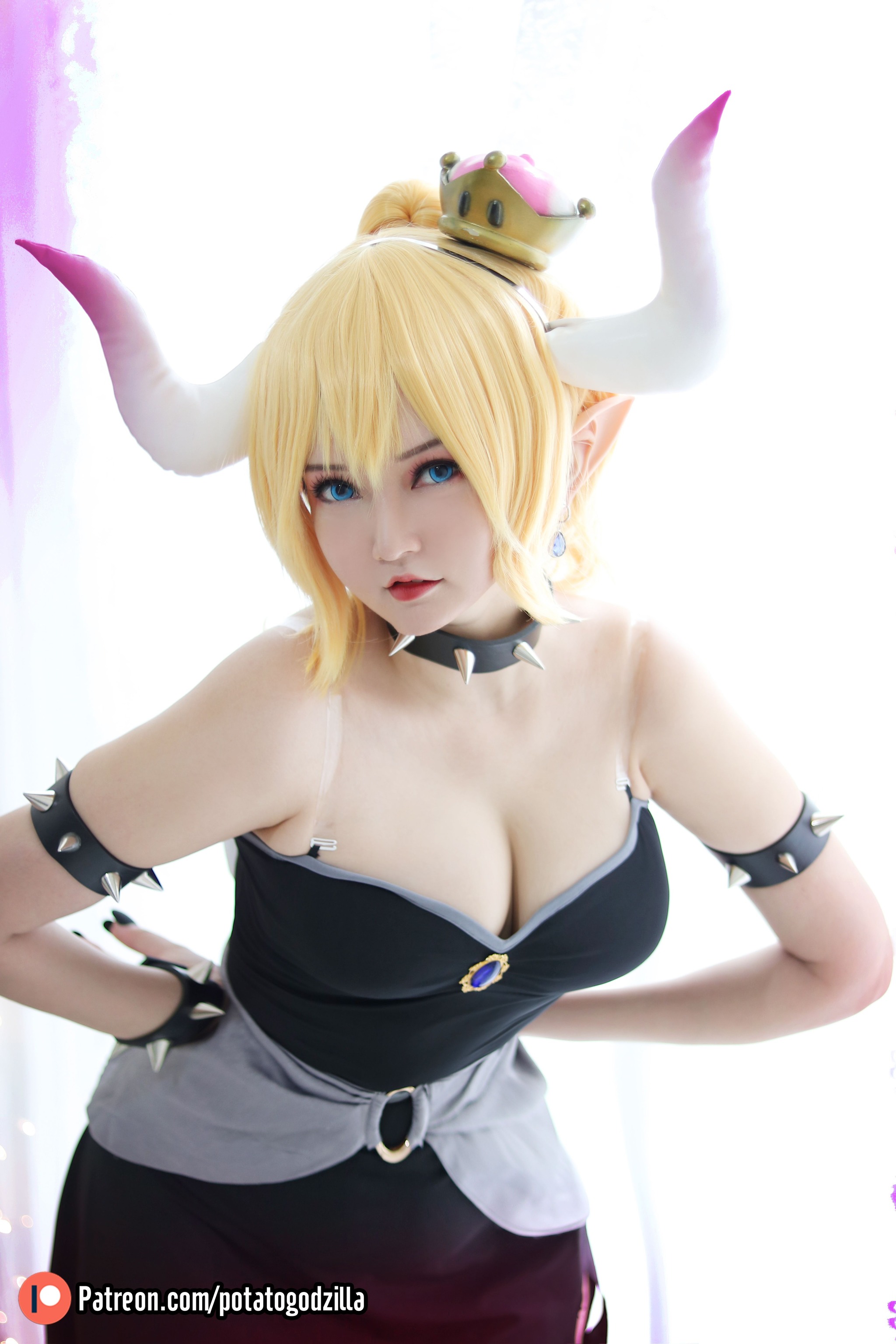 图片[1]-Potato Godzilla – NO.085 Bowsette[39P]-XikXak